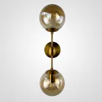 Бра Modo Sconce 2 Globes Gold от ImperiumLoft