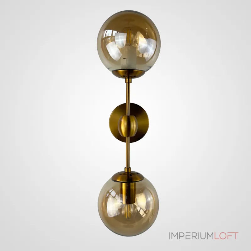 Бра Modo Sconce 2 Globes Gold от ImperiumLoft Бра Modo Sconce 2 Globes Gold от ImperiumLoft