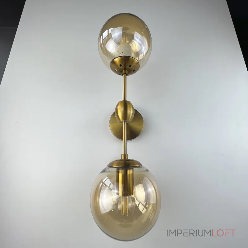 Бра Modo Sconce 2 Globes Gold от ImperiumLoft Бра Modo Sconce 2 Globes Gold от ImperiumLoft