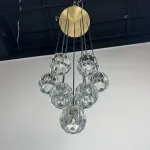 Подвесная люстра Boule De Cristal Round Cluster Chandelier 10 
