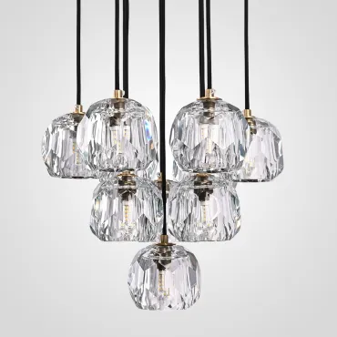 Подвесная люстра Boule De Cristal Round Cluster Chandelier 10 Подвесная люстра Boule De Cristal Round Cluster Chandelier 10
