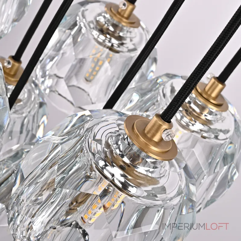 Подвесная люстра Boule De Cristal Round Cluster Chandelier 10 