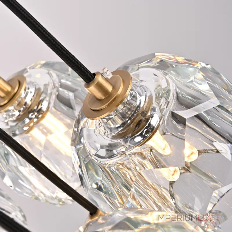 Подвесная люстра Boule De Cristal Round Cluster Chandelier 10 