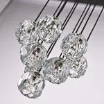 Подвесная люстра Boule De Cristal Round Cluster Chandelier 10 