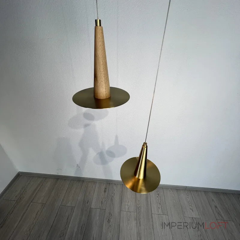 Подвесной светильник CURTISS wood от ImperiumLoft