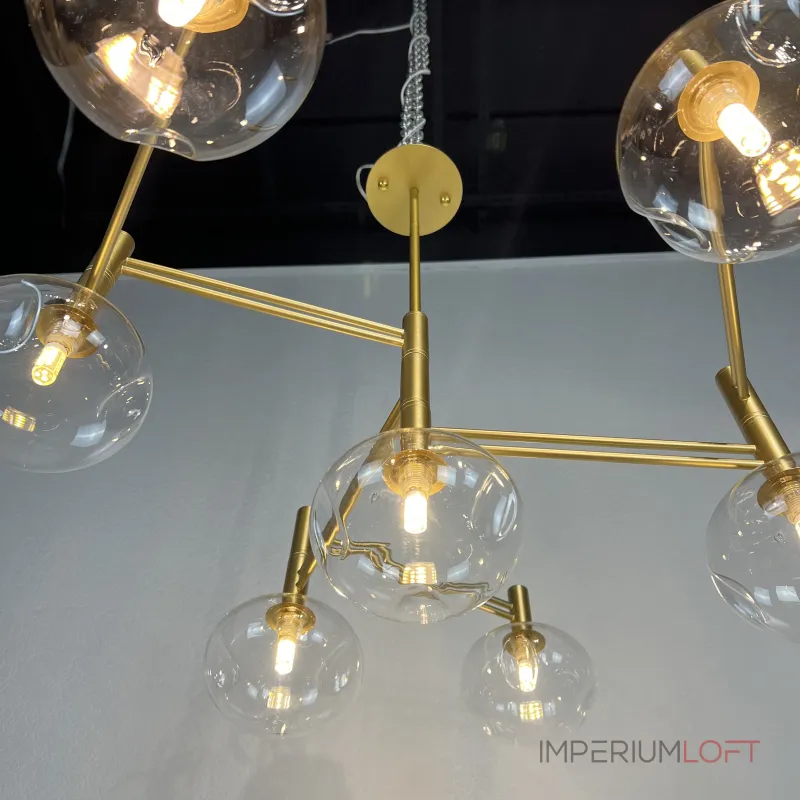 Люстра на штанге TEMPER L7 Gold