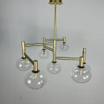 Люстра на штанге TEMPER L7 Gold