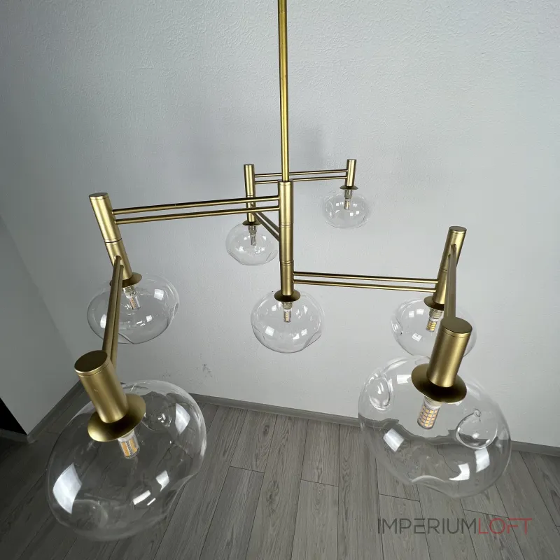 Люстра на штанге TEMPER L7 Gold