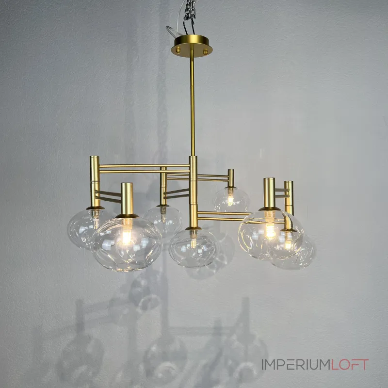 Люстра на штанге TEMPER L7 Gold