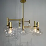 Люстра на штанге TEMPER L7 Gold