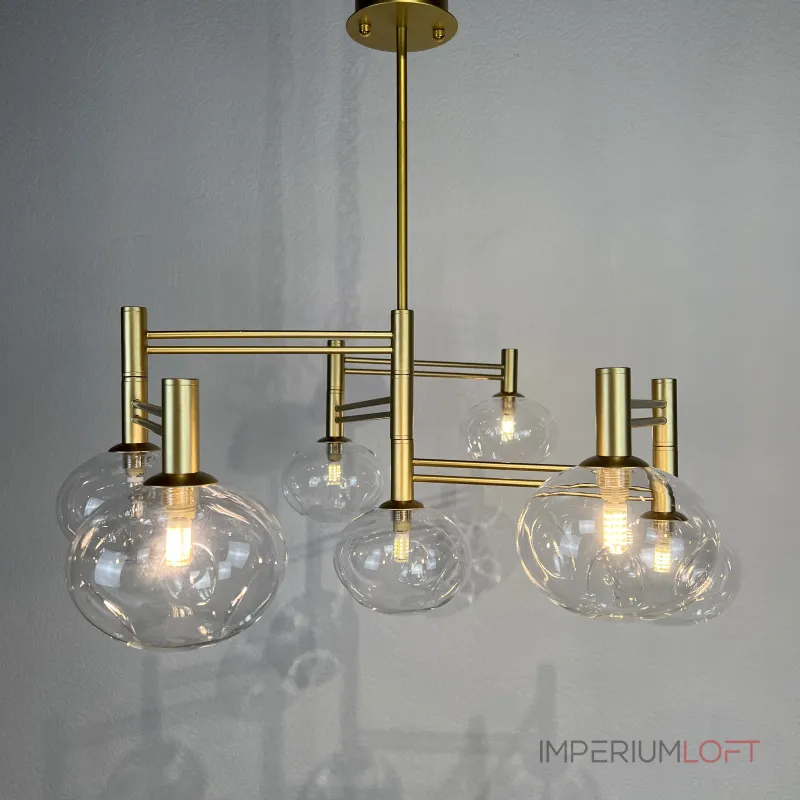 Люстра на штанге TEMPER L7 Gold