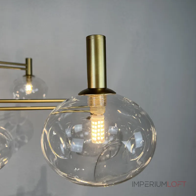 Люстра на штанге TEMPER L7 Gold