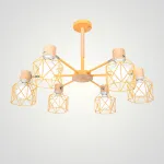 Потолочная люстра CORF B3 Yellow 6 lamps от ImperiumLoft