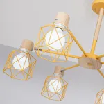 Потолочная люстра CORF B3 Yellow 6 lamps от ImperiumLoft