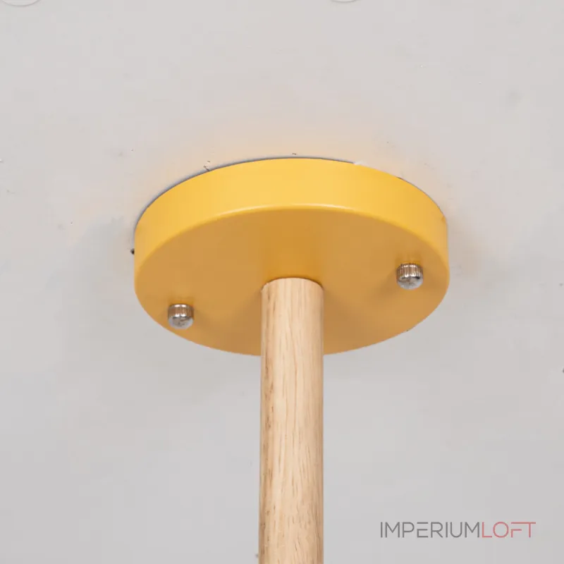 Потолочная люстра CORF B3 Yellow 3 lamps от ImperiumLoft