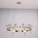 Подвесная люстра LOTOS D80 8 lamps от ImperiumLoft