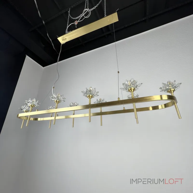 Подвесная люстра LOTOS LONG 10 от ImperiumLoft Подвесная люстра LOTOS LONG 10 от ImperiumLoft