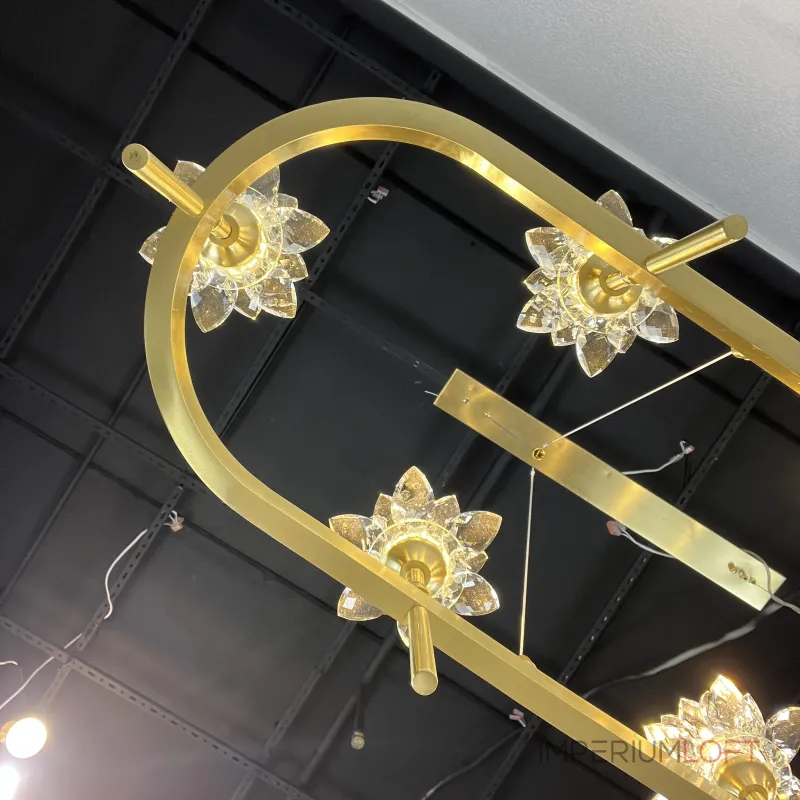 Подвесная люстра LOTOS LONG 10 от ImperiumLoft Подвесная люстра LOTOS LONG 10 от ImperiumLoft