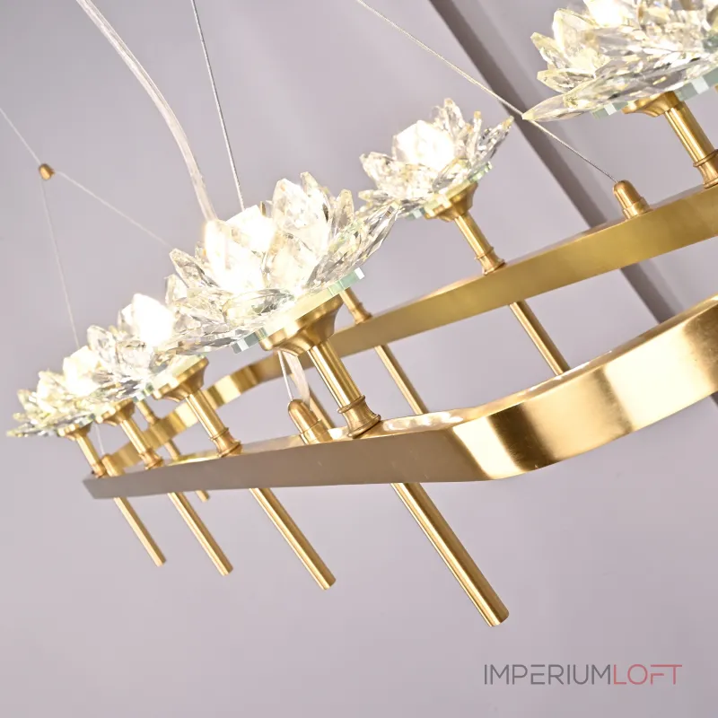 Подвесная люстра LOTOS LONG 10 от ImperiumLoft Подвесная люстра LOTOS LONG 10 от ImperiumLoft