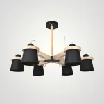 Люстра на штанге NATURA B6 Black