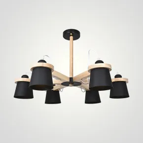 Люстра на штанге NATURA B6 Black Люстра на штанге NATURA B6 Black