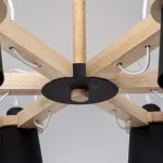 Люстра на штанге NATURA B6 Black