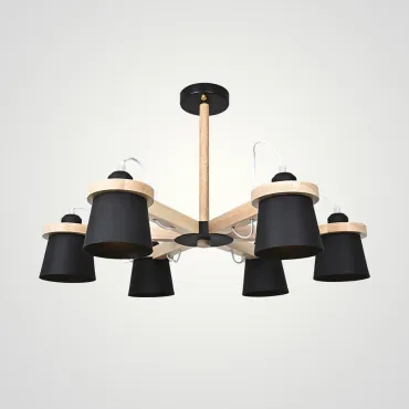 Люстра на штанге NATURA B6 Black Люстра на штанге NATURA B6 Black