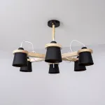 Люстра на штанге NATURA B6 Black