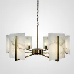 Люстра Marble square Chandelier от ImperiumLoft