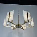 Люстра Marble square Chandelier от ImperiumLoft