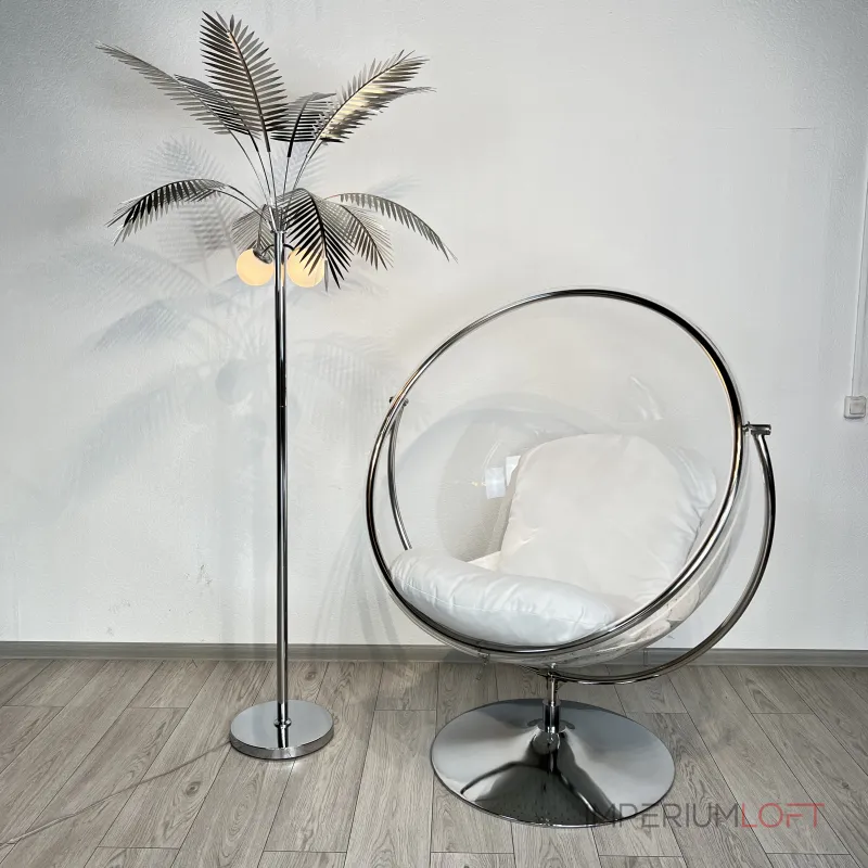 Торшер Palmyra palm tree lamp Chrome от ImperiumLoft