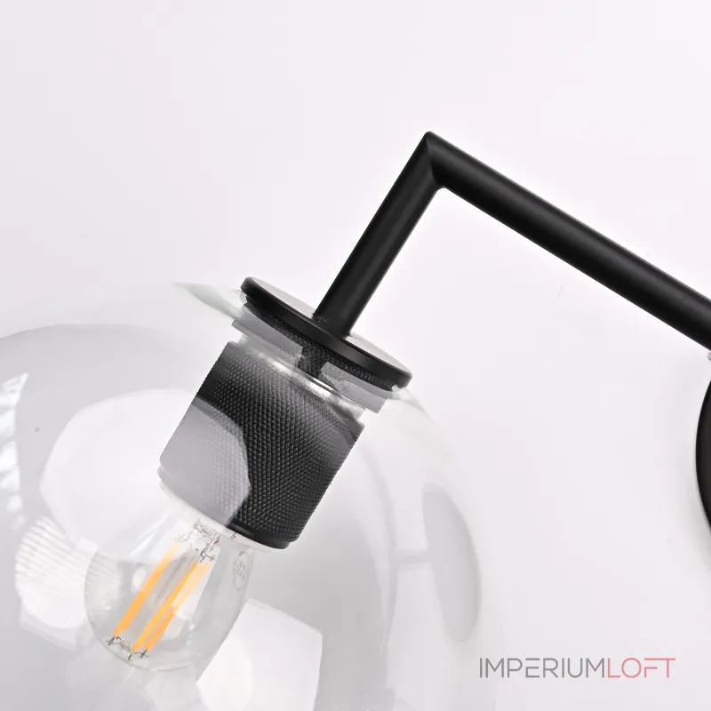 Бра RH Utilitaire Globe Shade Double Sconce Black от ImperiumLoft Бра RH Utilitaire Globe Shade Double Sconce Black от ImperiumLoft