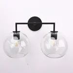 Бра RH Utilitaire Globe Shade Double Sconce Black от ImperiumLoft