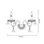 Настенный светильник RAINBOW 6 WALL L2 от ImperiumLoft