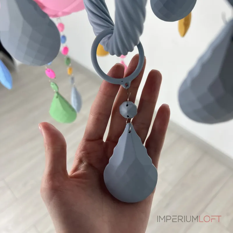 Подвесная люстра RAINBOW D73 от ImperiumLoft