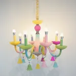 Подвесная люстра RAINBOW 6 L8 от ImperiumLoft