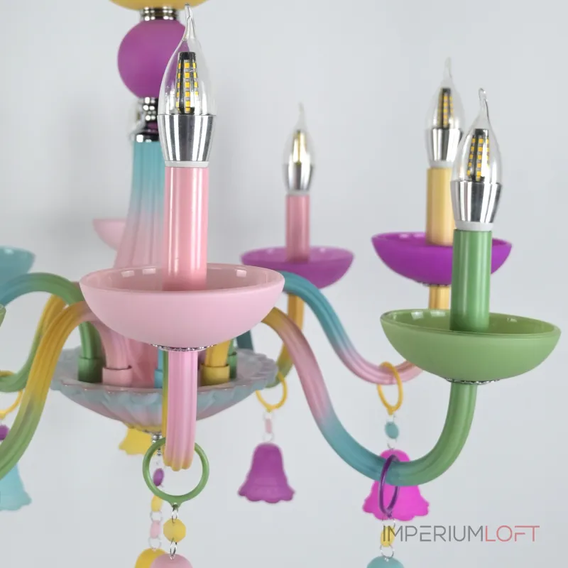 Подвесная люстра RAINBOW 6 L8 от ImperiumLoft Подвесная люстра RAINBOW 6 L8 от ImperiumLoft