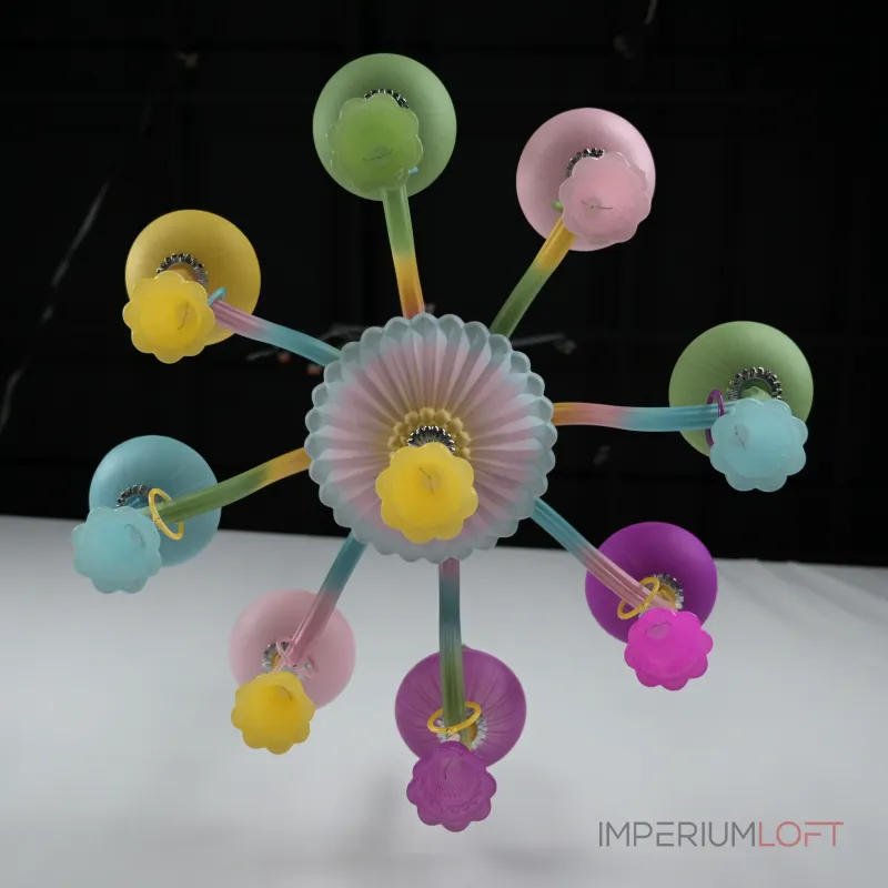 Подвесная люстра RAINBOW 6 L8 от ImperiumLoft Подвесная люстра RAINBOW 6 L8 от ImperiumLoft