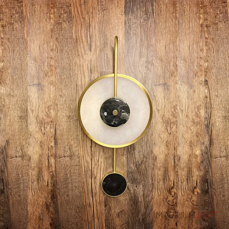 Настенный светильник-бра из мрамора LOREO A от ImperiumLoft