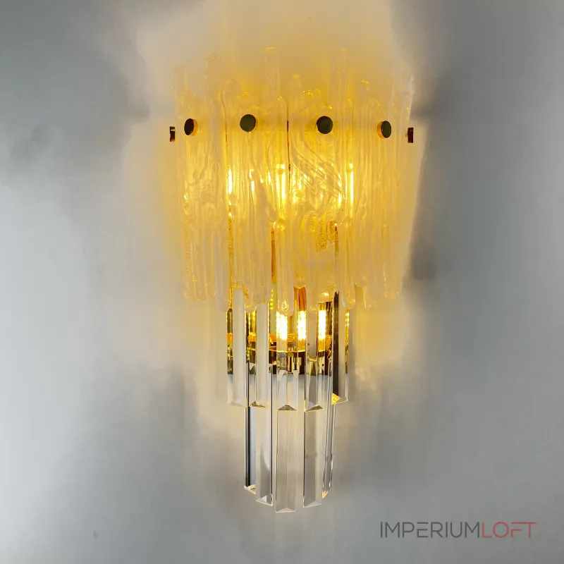 Бра Murano Glass ICE от ImperiumLoft Бра Murano Glass ICE от ImperiumLoft