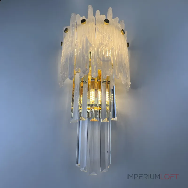 Бра Murano Glass ICE от ImperiumLoft Бра Murano Glass ICE от ImperiumLoft