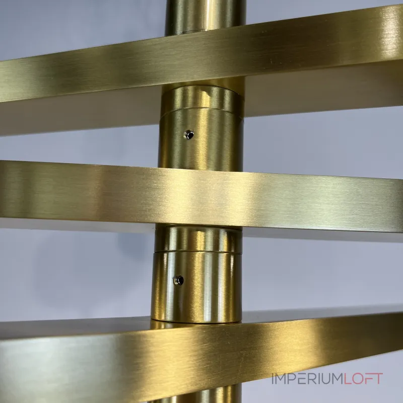 Люстра на штанге ORTON на 3 D96 Gold