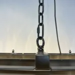 Подвесная люстра RH 1920s Odeon Clear Glass Black 180