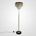 Торшер RH 1920S Odeon Clear Glass Floor Lamp GOLD от ImperiumLoft