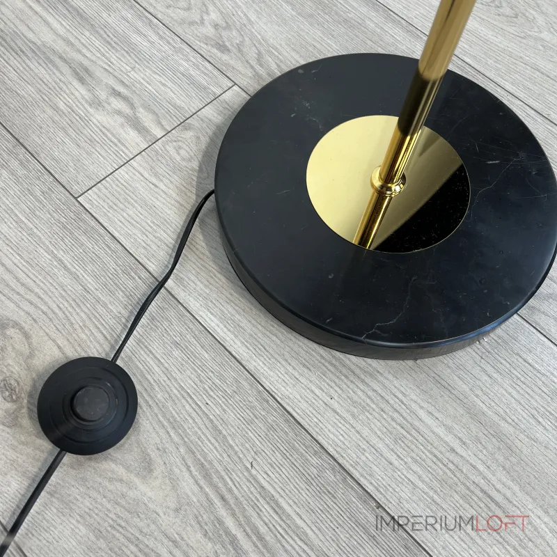 Торшер RH 1920S Odeon Clear Glass Floor Lamp GOLD от ImperiumLoft