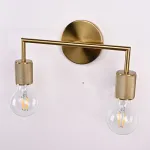 Бра RH Utilitaire Double Sconce Brass от ImperiumLoft