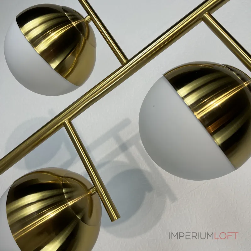 Торшер Geneva Glass Floor Lamp Triple  от ImperiumLoft