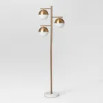 Торшер Geneva Glass Floor Lamp Triple  от ImperiumLoft