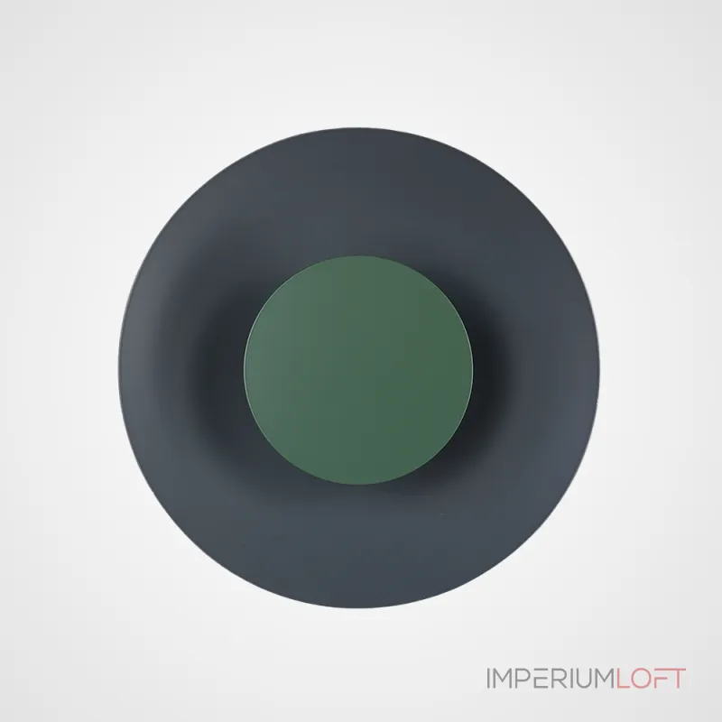 Бра TWIRL SUNSET D25 Grey/Green от ImperiumLoft