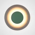 Бра TWIRL SUNSET D25 Grey/Green от ImperiumLoft